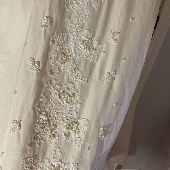 MISS BETSY Wedding Dress Vintage #1149,Made in USA,Size 3,Ivory, beaded - Picture 6 of 15